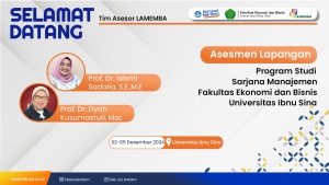 Asesmen Lapangan Prodi Manajemen FEB UIS: Komitmen Menuju Akreditasi Unggul