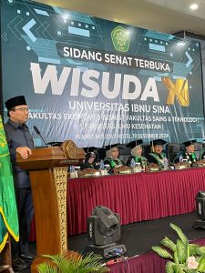 Wisuda XI : Dorong Peningkatan Mutu Pendidikan dan Kesiapan Alumni Hadapi Tantangan Global