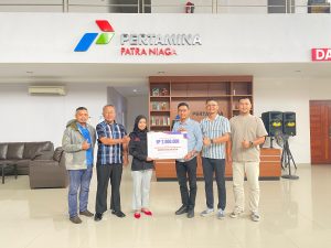 Pertamina Apresiasi UKM UIS, Serahkan Bantuan Dana