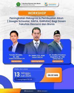 Workshop Peningkatan Rekognisi dan Pembuatan Akun Ilmiah bagi Dosen FEB UIS