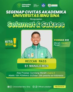 Rezcan Mass Raih Perak Atletik 10K di POMNAS XIX 2025