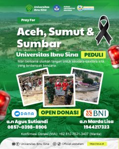 UIS Buka Donasi untuk Korban Bencana Aceh, Sumut, dan Sumbar