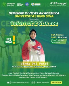 Winda Dwi Putri Sabet Perunggu SEA Games 2025, Mahasiswi UIS Batam Ukir Prestasi Internasional Taekwondo