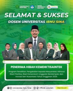 9 Dosen UIS Raih Pendanaan Riset dan Pengabdian Kemdiktisaintek 2026