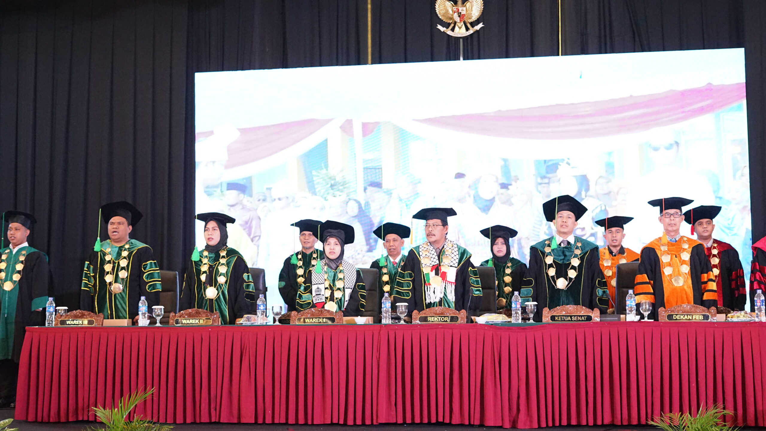 Wisudawan dan Tamu Wisuda UIS Galang Untuk Palestina, Terhimpun Rp10 Juta